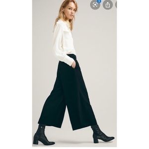 NWT Massimo Dutti Cropped Culottes